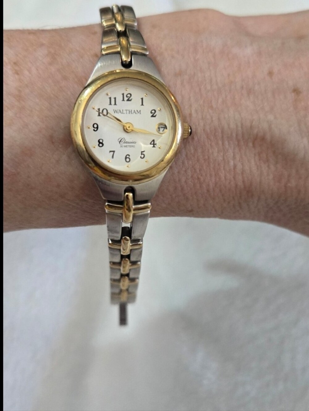 Waltham Gold & Silver Tone Women's Watch